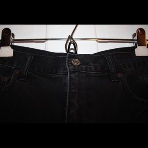 American Eagle Outfitters Shorts - American Eagle Outfitters black ripped jean shorts American Eagle Outfitters Shorts - American Eagle Outfitters black ripped jean shorts